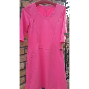 Szoptatásbarát anyaruha pink