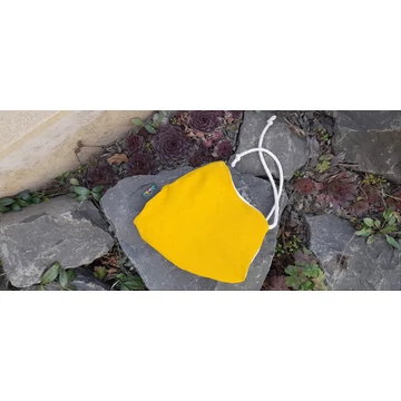 Újszülött sapka mustár 38-40 cm