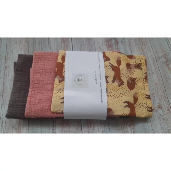 textil zsebkendő szett 