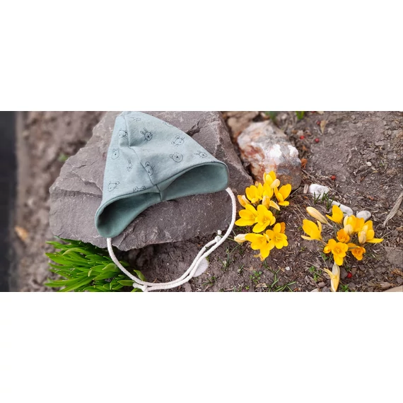 Újszülött téli  sapka  38-40 cm