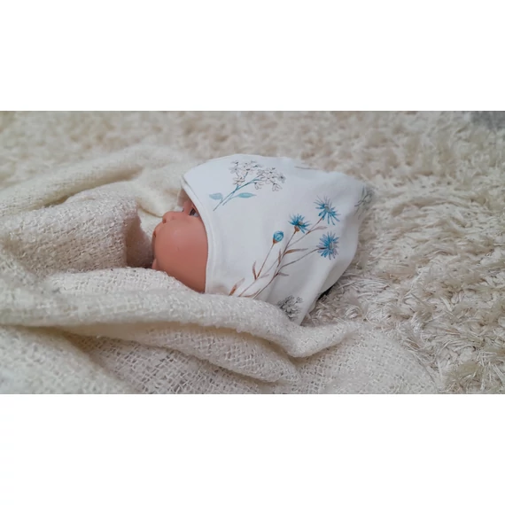 Újszülött téli  sapka  38-40 cm